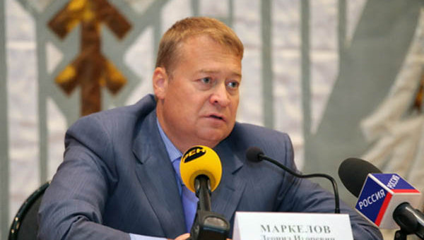 Глава Республики Марий Эл Леонид Маркелов. Архив